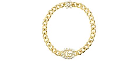 gucci pearl choker|gucci choker sale.